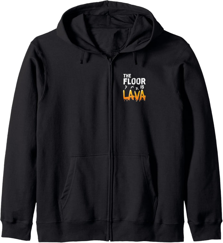 Der Boden ist Lava-Parkour Kapuzenjacke