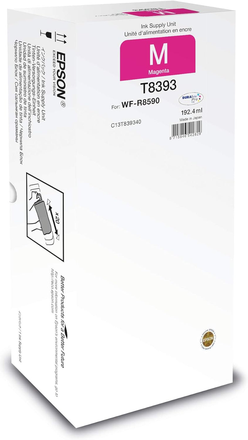 Epson C13T839340 passend für WFR8590DTWF Tinte Magenta 192,4ml