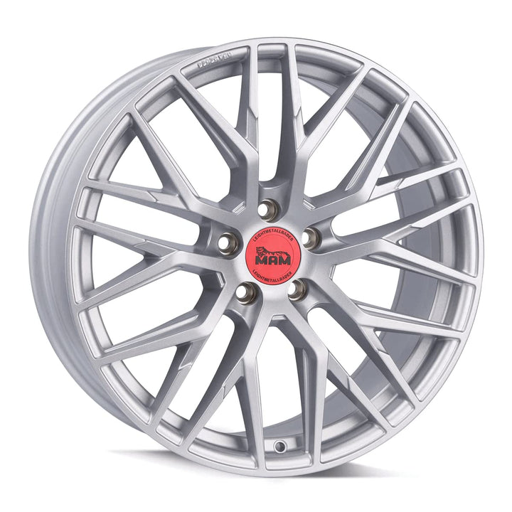 MAM RS4 7.5JX17 5/112 ET35 66.6 MATT SILVER PAINTED Alufelge