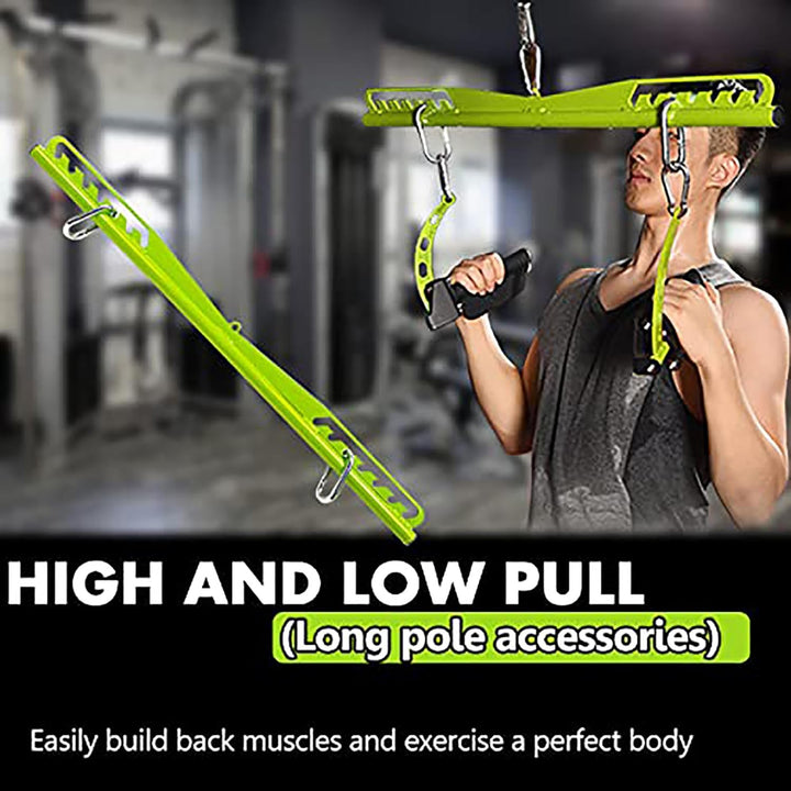 KORIKAHM Home Gym Fitness Spreizstange Multi-Grip Breit Latzugstange Neutral Grip Griff Latzugaufsät