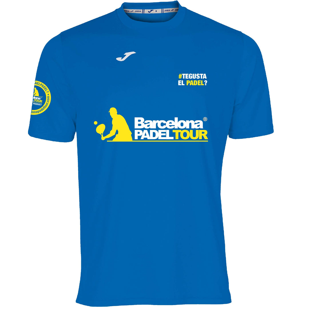 Barcelona Padel Tour - Te Gusta EL pádel - Men's T-Shirt with Short Sleeves - Padel Soft Touch & Qui