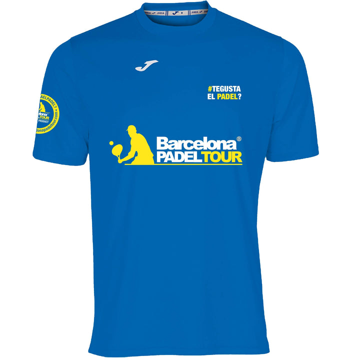 Barcelona Padel Tour - Te Gusta EL pádel - Men's T-Shirt with Short Sleeves - Padel Soft Touch & Qui