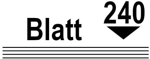 D.RECT 3930 hochleistungs Heftgerät HD Heavy Duty | Tacker 240 Blatt 7007