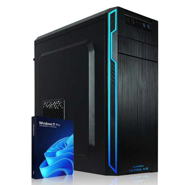 Greed® Ultra V2 PC mit Intel Core i7 10700F - Schneller Rechner - Computer für Büro &amp; Home Office mi