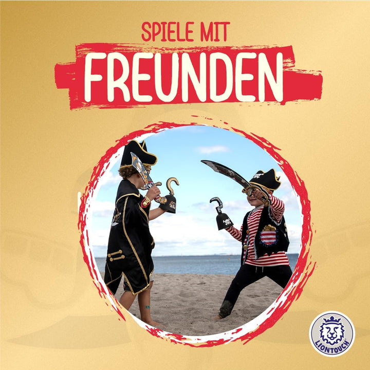Liontouch - Piratenrapier - Captain Cross - Für Kinder von 3-8 Jahren | Spielzeug mit Totenkopf-Moti