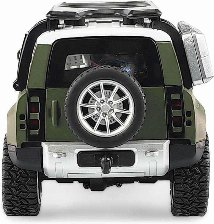 Amewi D110X24 Metall Scale RC Crawler ferngesteuertes Auto 4WD 1:24 RTR grün, grün