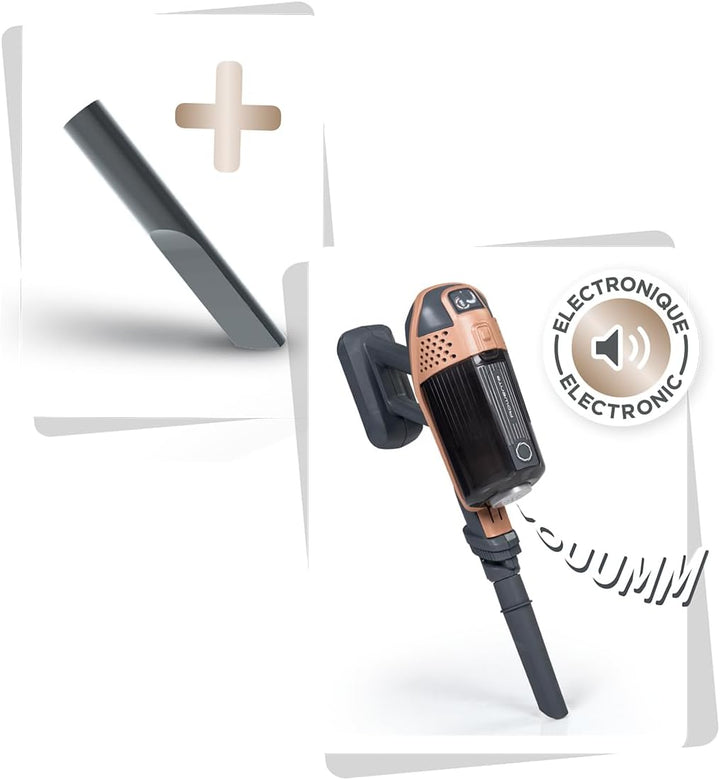 Smoby - Rowenta Staubsauger X Force Flex Spielstaubsauger mit Sound - Akku-Staubsauger für Kinder mi
