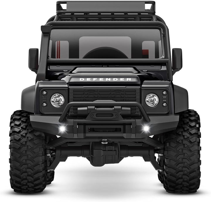 TRAXXAS TRX-4M schwarz 1/18 4x4 LD Land Rover Defender Scale Crawler inkl. Akku Lader 4WD RTR