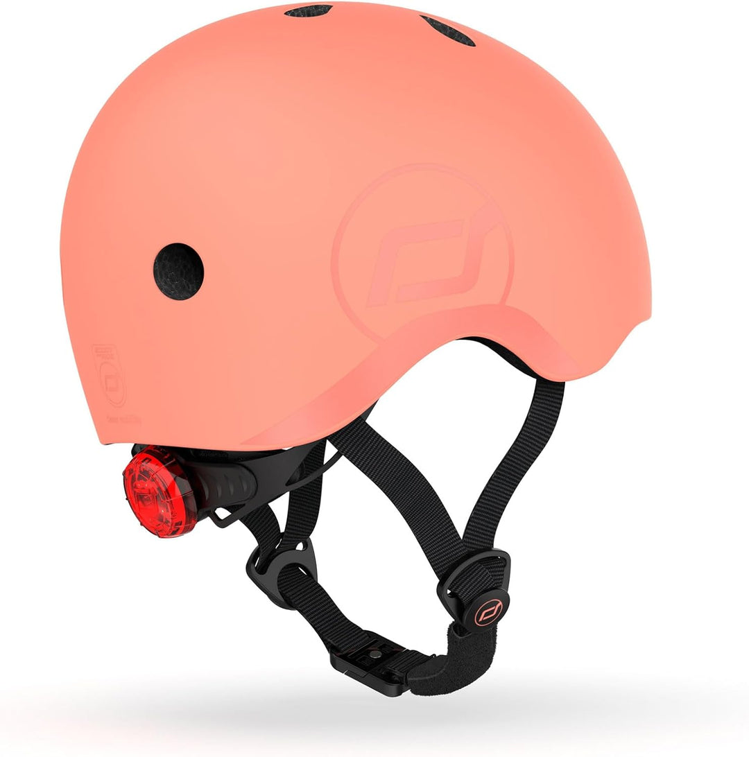Scoot & Ride, S - M Size Kids Helmet peach, peach