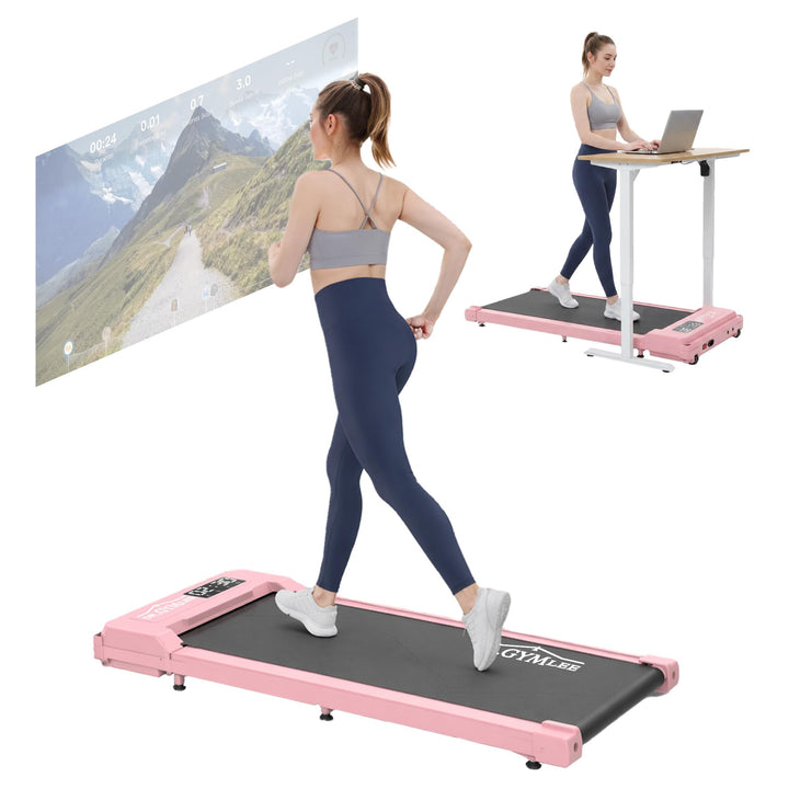 Laufband/Walking Pad mit leisem Motor für Zuhause, LED-Display & Steuerung, platzsparendes Design fü