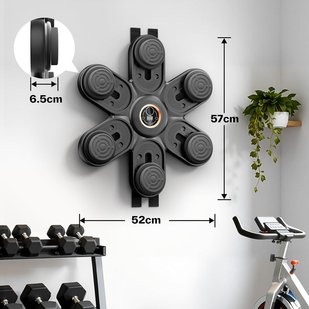 Sportneer Music Boxing Machine – Boxmaschine mit Musik, mit Handschuhen & beweglichen Schlagpads, Wa