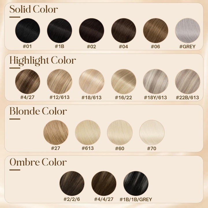 Rich Choices Tape Extensions Echthaar Extensions Tape Haarverlängerung Echthaar Tape in Extensions K