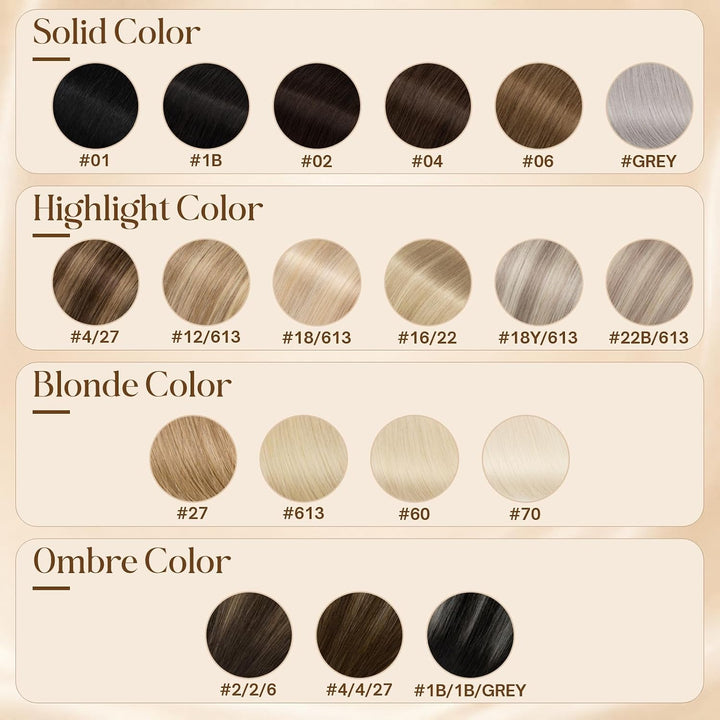 Rich Choices Tape Extensions Echthaar Extensions Tape Haarverlängerung Echthaar Tape in Extensions K