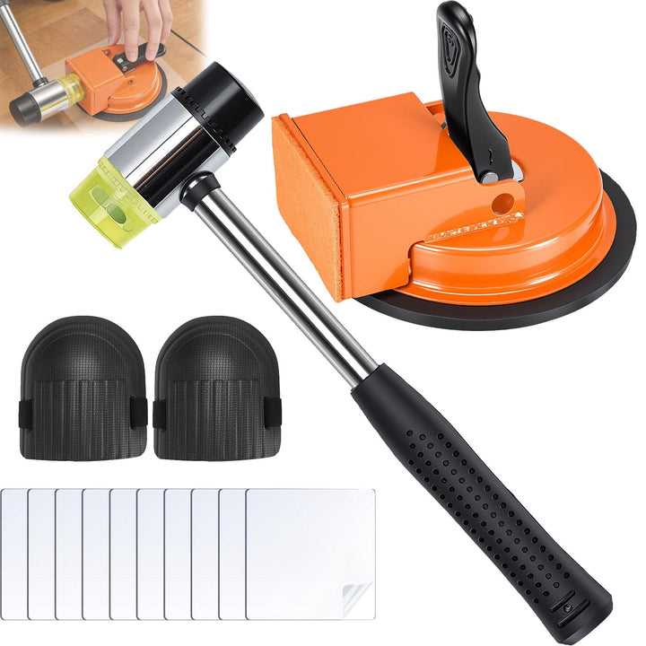 Werkzeug zum Ausbessern von Bodenfugen, Bodenfugen-Reparaturset mit Gummihammer Bodenspalt Fixierwer