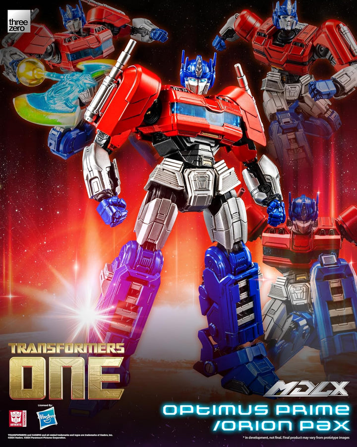 threezero store Transformers One: Optimus Prime Orion Pax MDLX Actionfigur