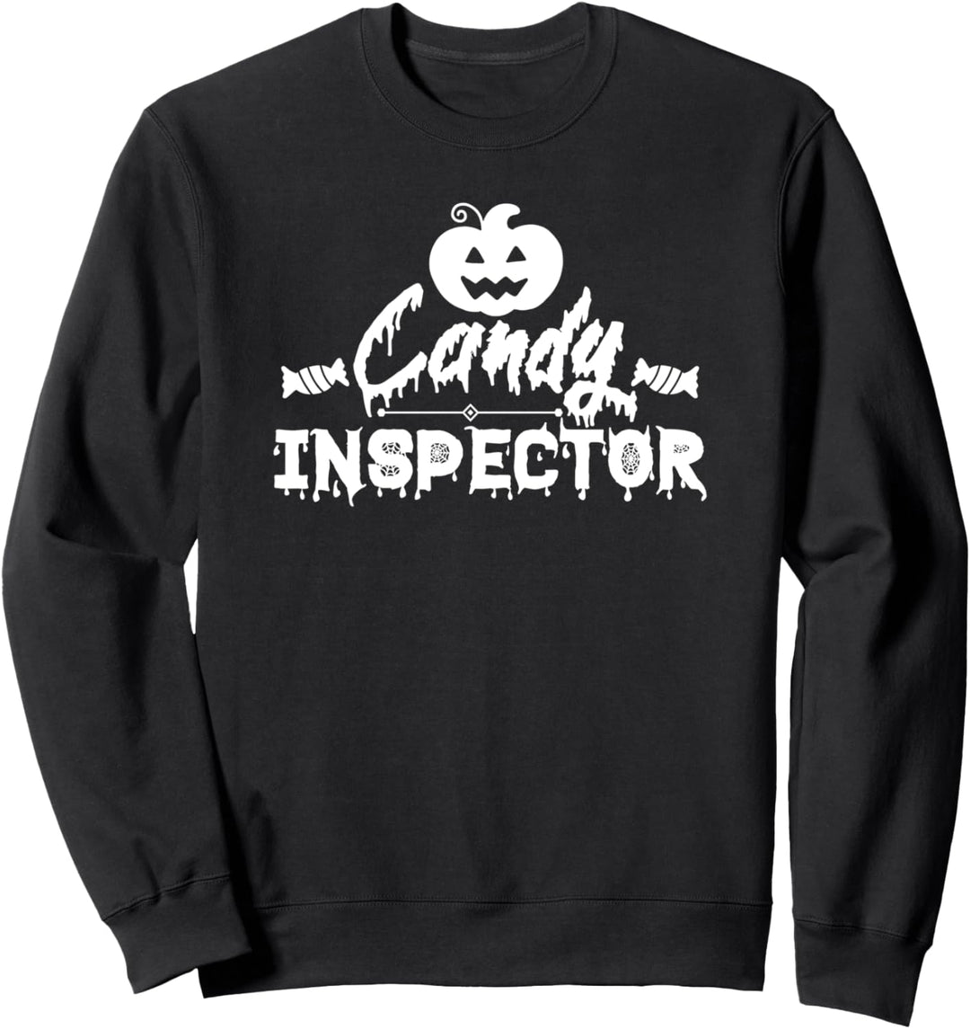 Süssigkeiten-Inspektor - Lustiges Halloween Sweatshirt