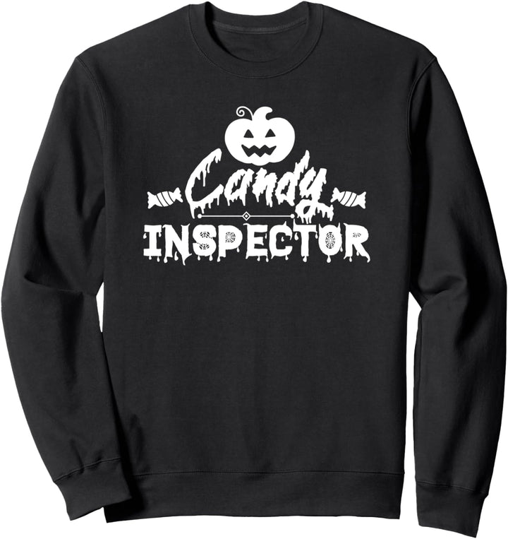 Süssigkeiten-Inspektor - Lustiges Halloween Sweatshirt