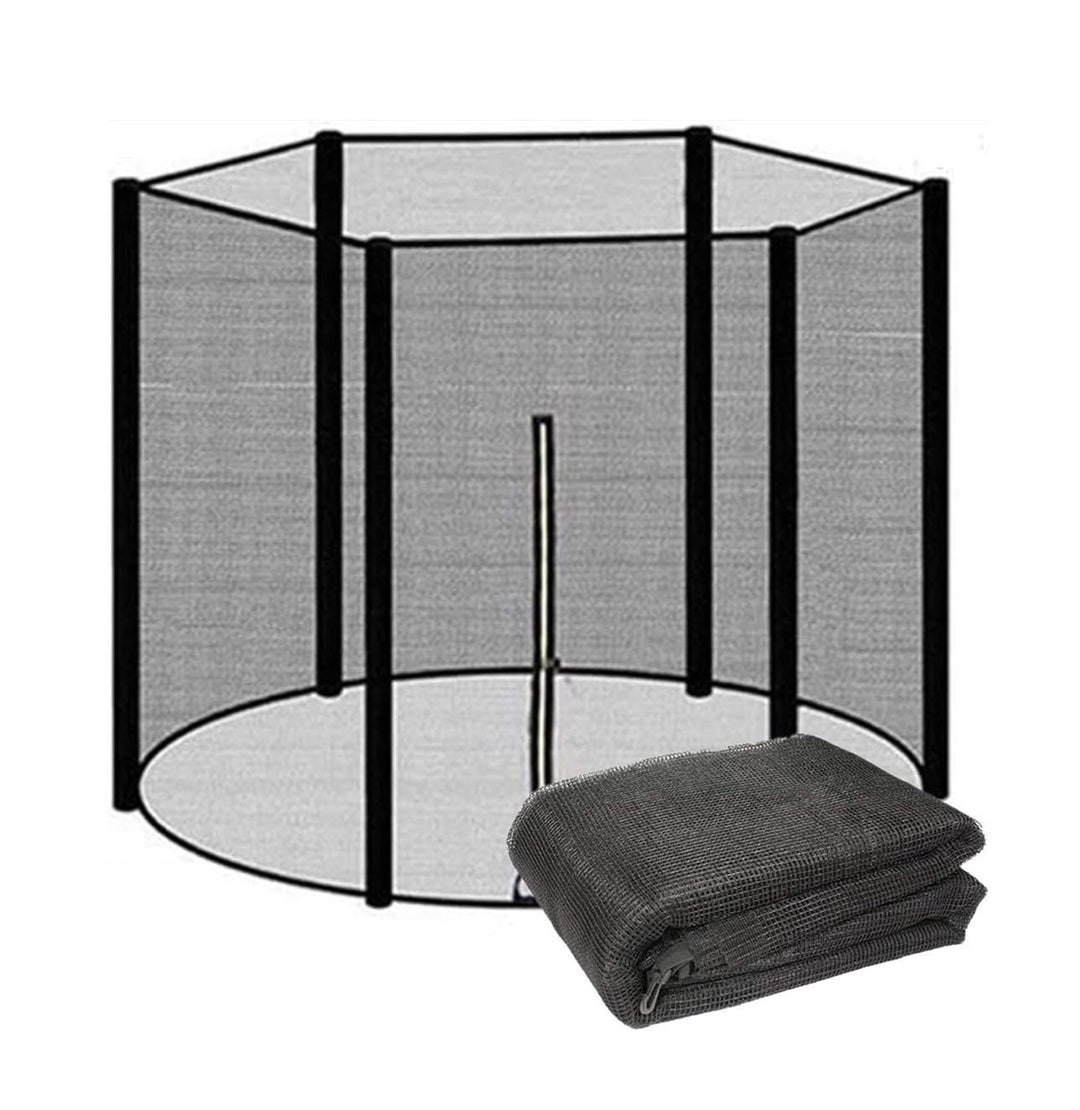 Trampolin Ersatzteile für Gartentrampolin, Trampolin Netz Ø 244 306 366 427 cm füR 6/8 Stangen, Tram