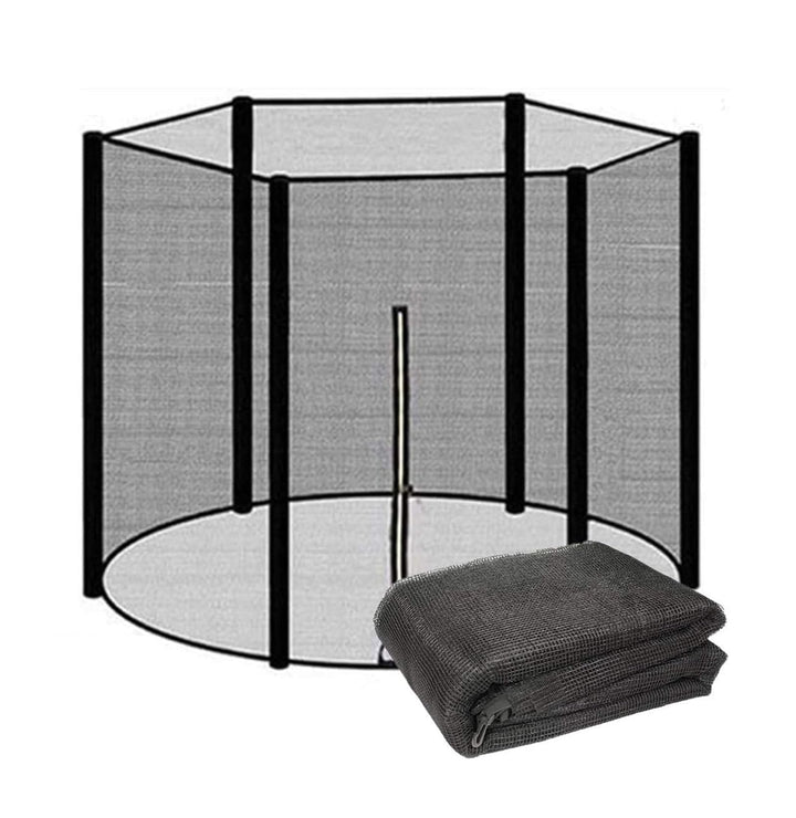 Trampolin Ersatzteile für Gartentrampolin, Trampolin Netz Ø 244 306 366 427 cm füR 6/8 Stangen, Tram