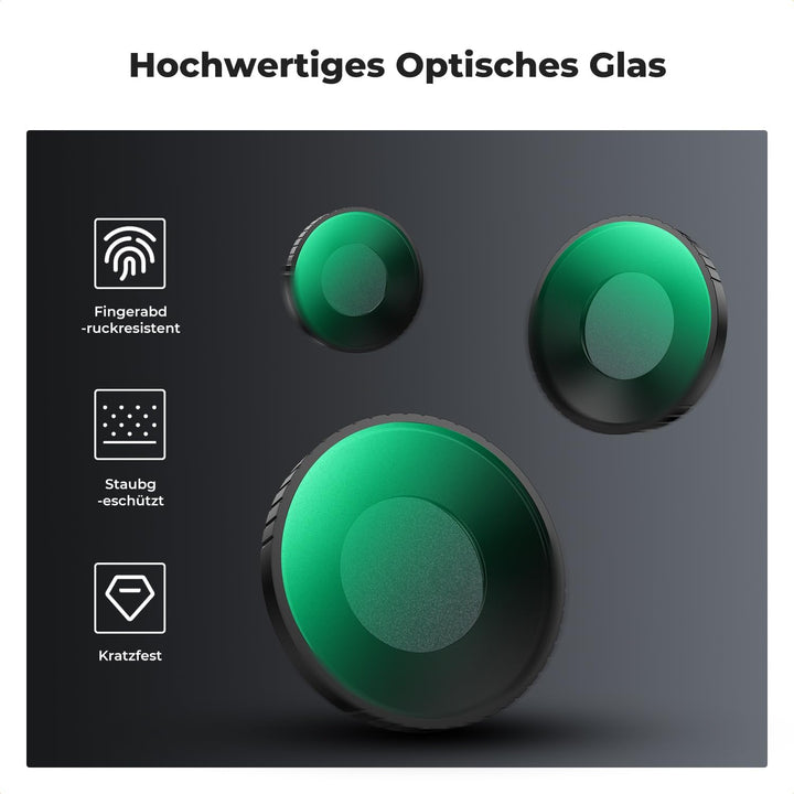 K&amp;F CONCEPT Black Diffusion 1/4 Filter Kompatibel mit Insta360 Go Ultra, Black Promist Filter für kr