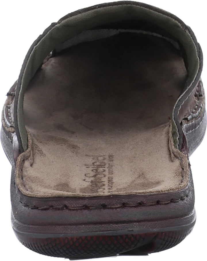 Josef Seibel Herren Pantoletten Maverick 02, Männer Slipper,Weite G (Normal) 39 EU Braun Mocca, 39 E