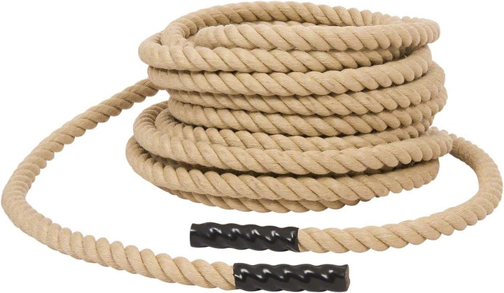 Sport-Tec Fitness Tau Trainingsseil Schlagseil Battle Rope Schlangenseil ø 4 cm 15.0 Meter, 15.0 Met
