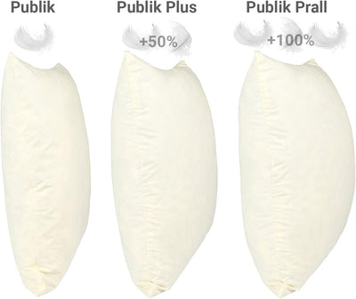 beties „Publik“ Federkissen Rundkissen 2er Set ca. 60 cm rund Ø Rundkissen Bodenkissen Kopfkissen (e