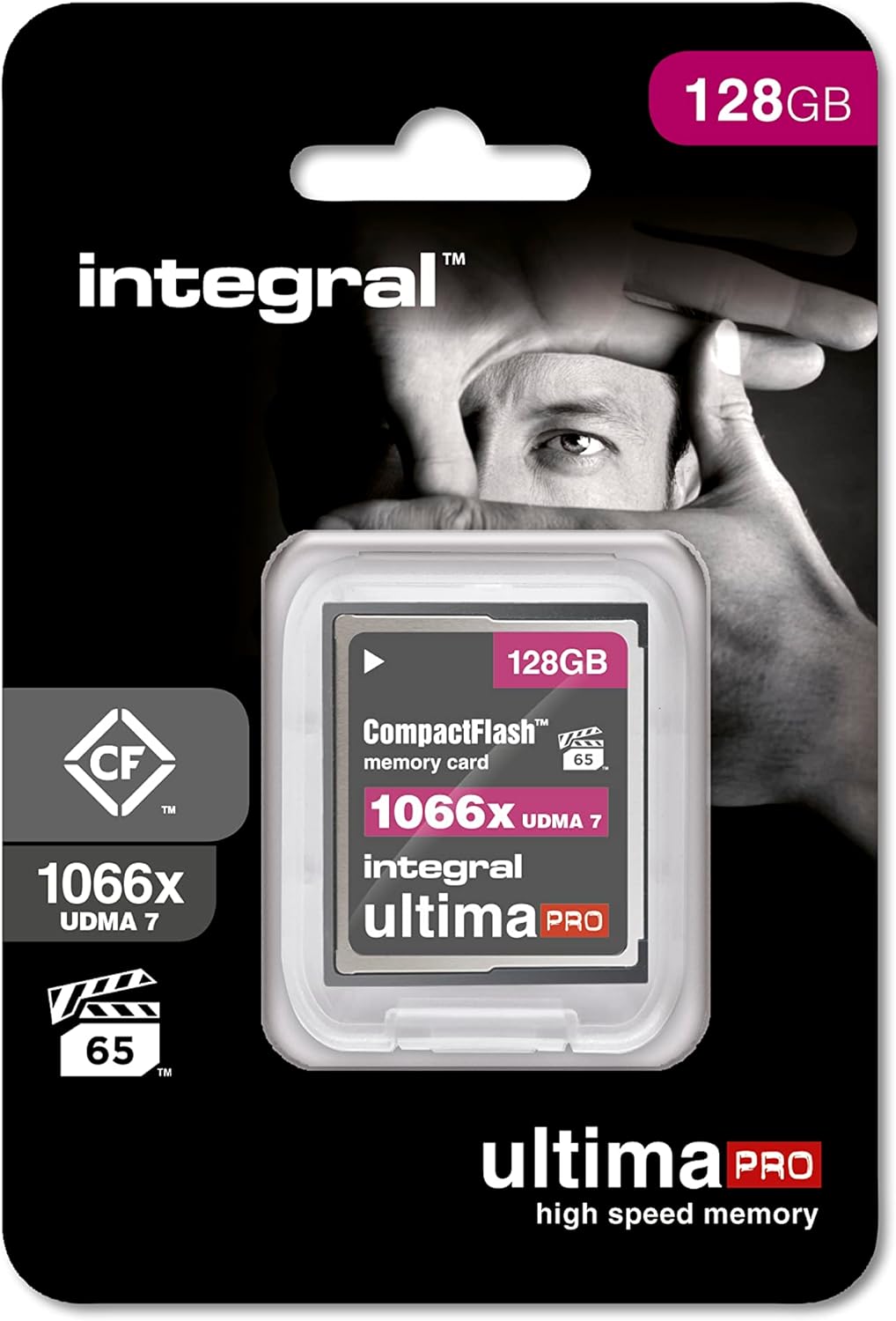 Integral 128GB Compact Flash Karte UDMA-7 1066x Speed VPG-65 160MB/s Lesen und 135MB/s Beschreiben P