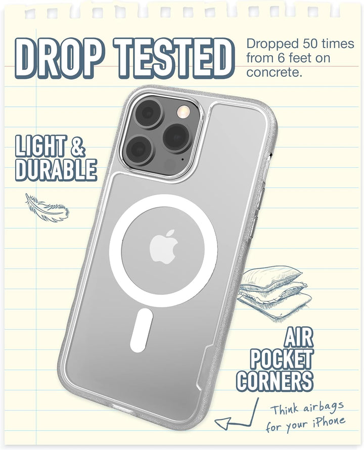 Smartish iPhone 14 Pro Max Slim Case – Gripmunk kompatibel mit MagSafe [leicht + schützend] Dünne Gr