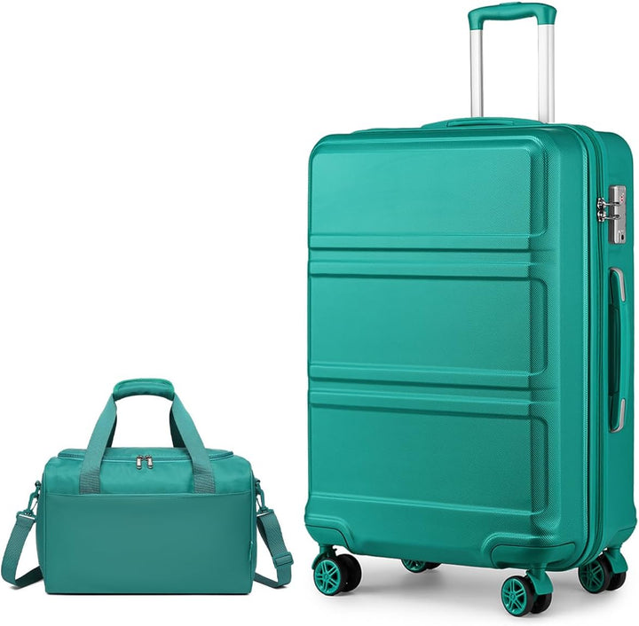 KONO Gross Reisekoffer Rollkoffer Set Gepäcksets 2 Teilig, 74cm Gross Trolley Koffer mit Ryanair Rei