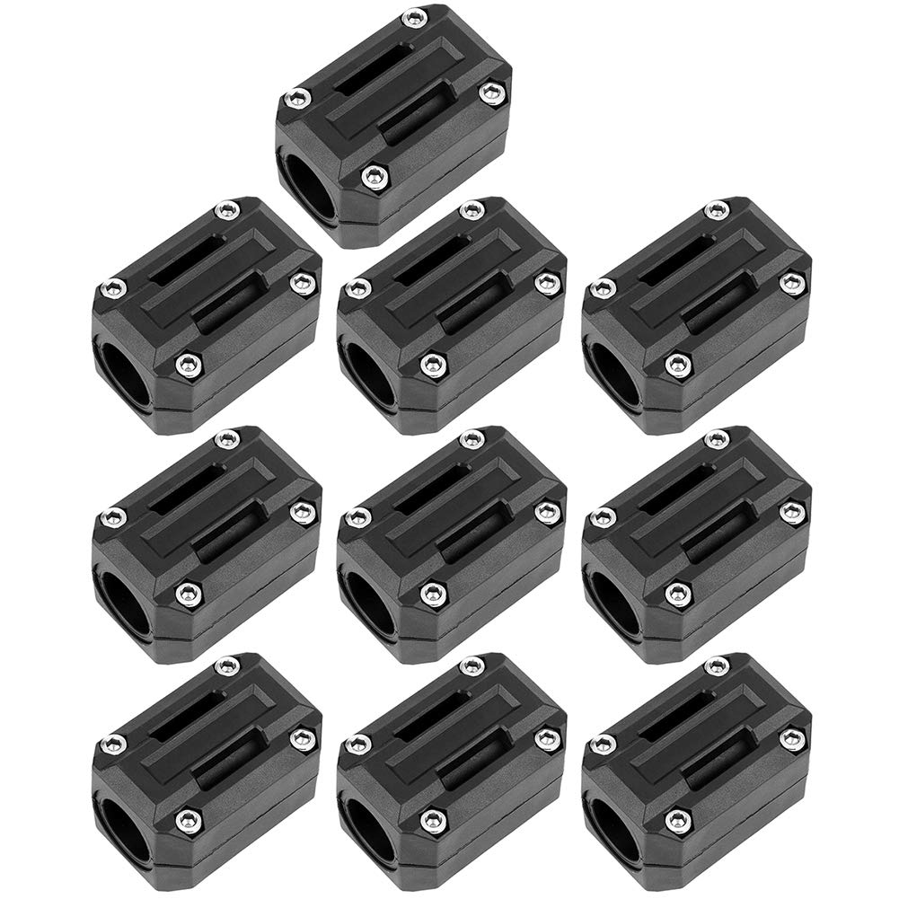 Motorrad-Stossstangenblock, Universal-Motor-Stossstangenblock Schwarz 5 Paar für R1200GS R1150GS für