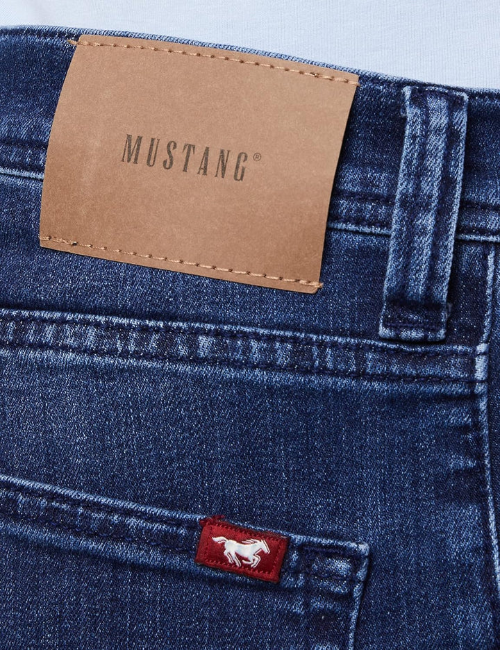 MUSTANG Herren Oregon Tapered Jeans 36W / 34L Dunkelblau 882, 36W / 34L Dunkelblau 882