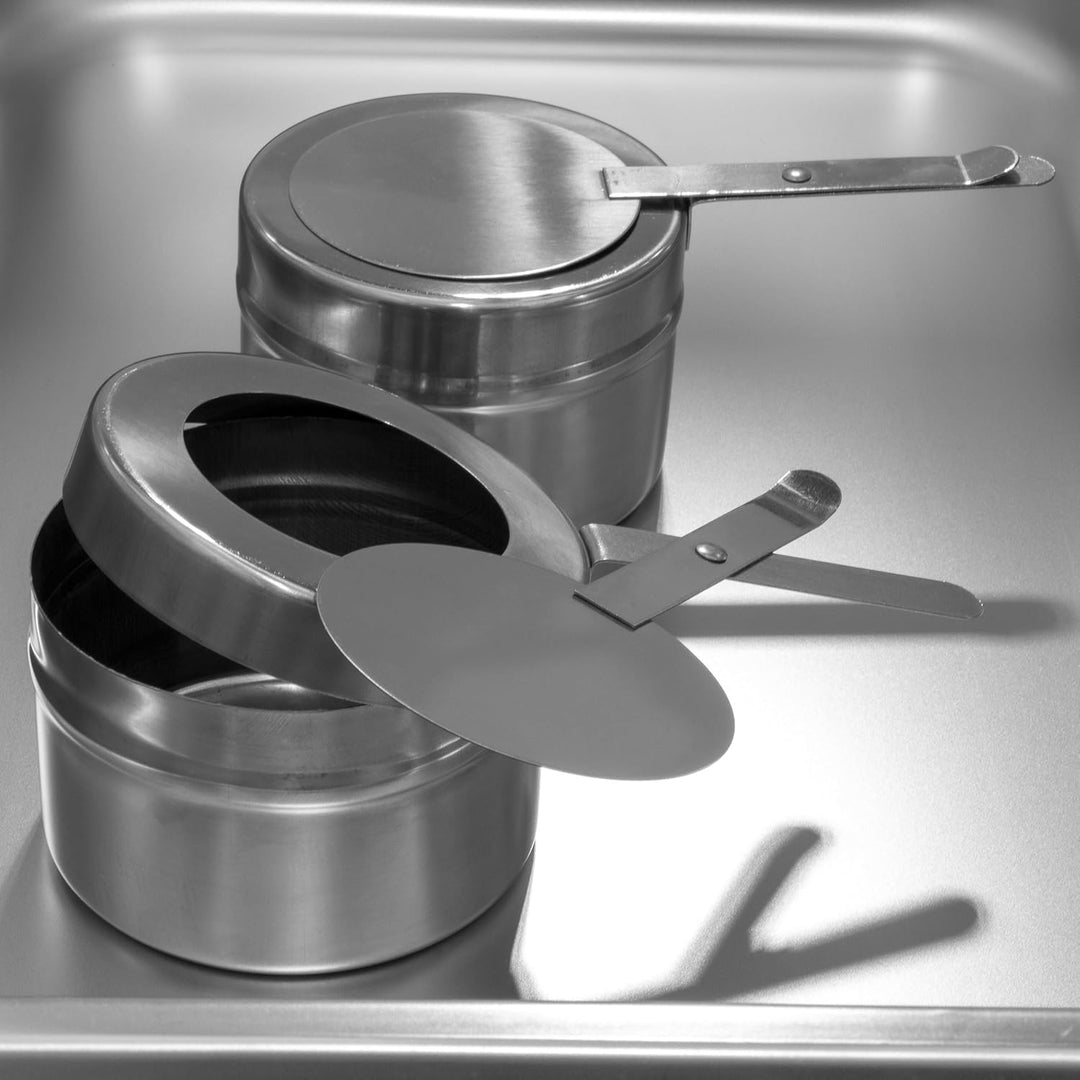Chafing-Dish Speisenwärmer Warmhaltebehälter Edelstahl 65mm Deckel