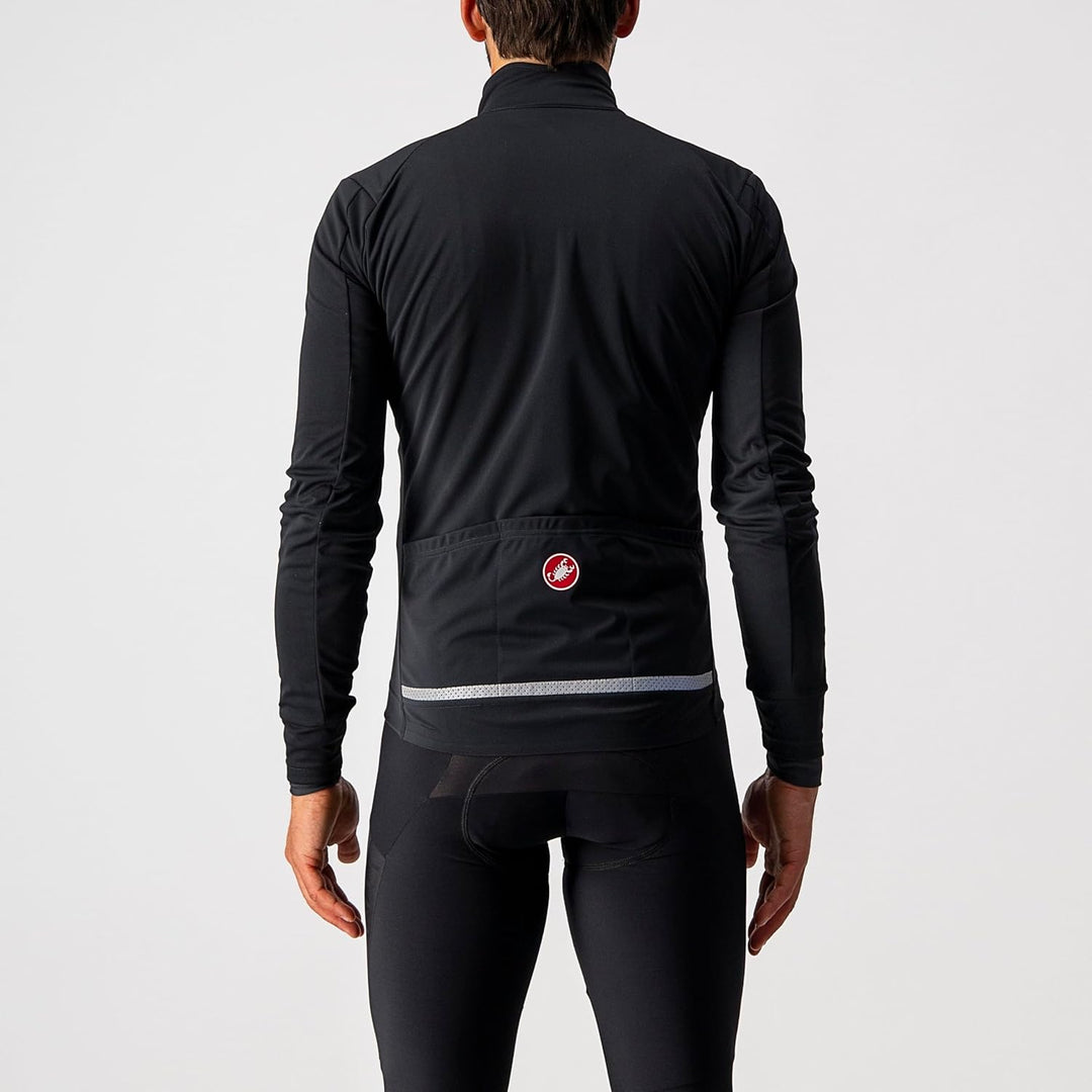 Castelli Herren Go Jacket Jacket (1er Pack) M LIGHT BLACK/WHITE, M LIGHT BLACK/WHITE