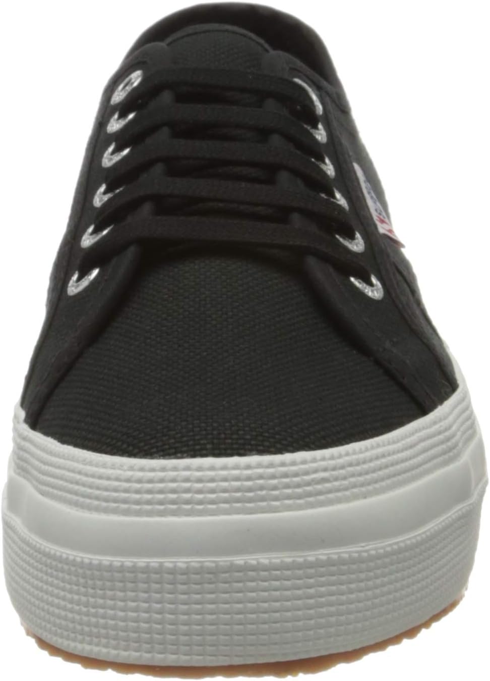 Superga Unisex 2736 Cotu Dbl3 Gymnastikschuhe 38 EU Schwarz Black Fwhite F83, 38 EU Schwarz Black Fw