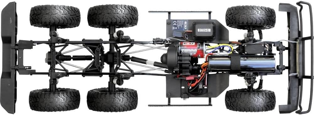 Reely Freemen 2.0 6x6 Brushed 1:10 Auto RC Elektro Crawler 4 Wheels (6WD) RTR 2,4 GHz mit Akku
