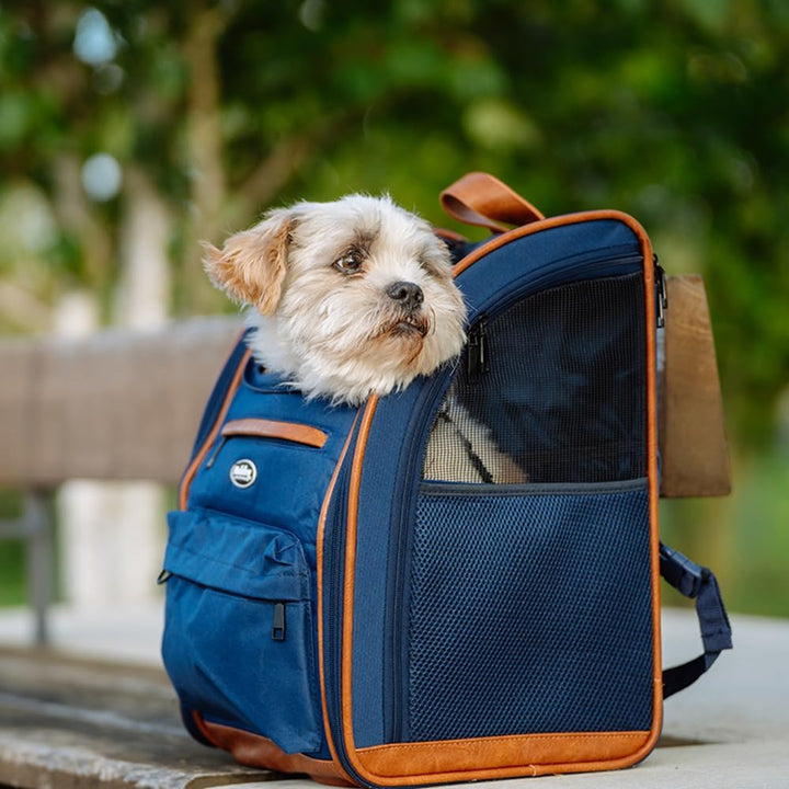 Nobby Rucksack Tomek blau; L: 43 x 20 x 28 cm, blau