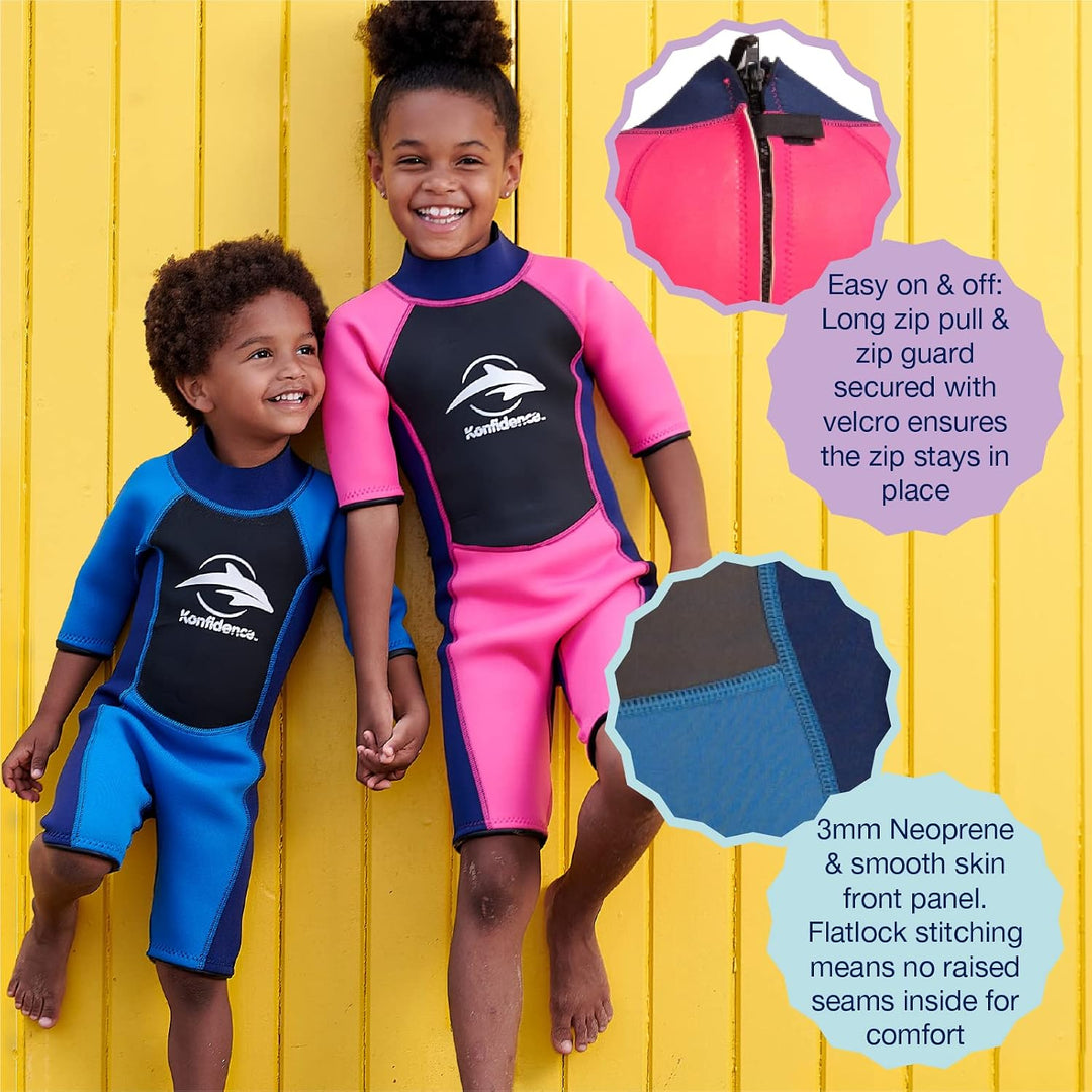 Konfidence Wetsuits - Konfidence Shorty Swimsui...