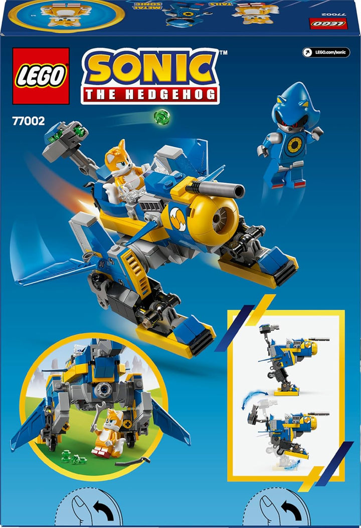 LEGO Sonic The Hedgehog Cyclone vs. Metal Sonic - Spielzeug Mechs zum Sammeln mit 2 Videospiel Minif