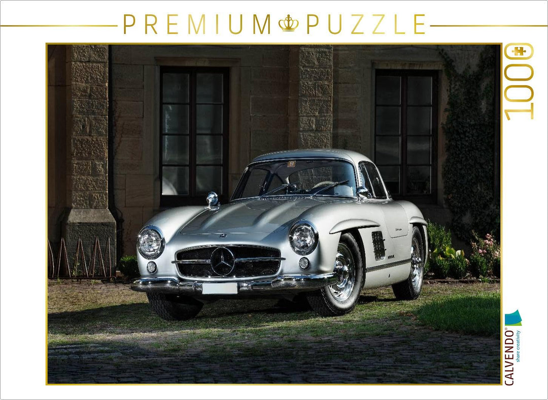 CALVENDO Puzzle Mercedes 300 SL Flügeltürer 1000 Teile Lege-Grösse 64 x 48 cm Foto-Puzzle Bild von S