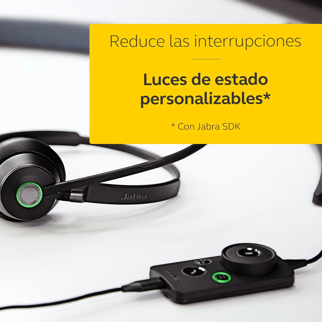 Jabra Engage 50 On-Ear Mono Headset - Microsoft-zertifizierter, digitaler Kopfhörer mit Kabel - pass