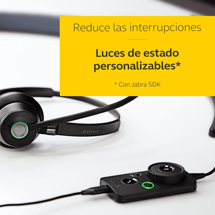 Jabra Engage 50 On-Ear Mono Headset - Microsoft-zertifizierter, digitaler Kopfhörer mit Kabel - pass