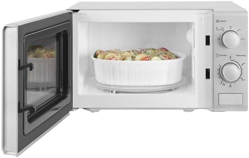 Exquisit® Mikrowelle, 700 W, 20 Liter, Drehteller 25 cm, modernes Design, lackierte Innenausstattung