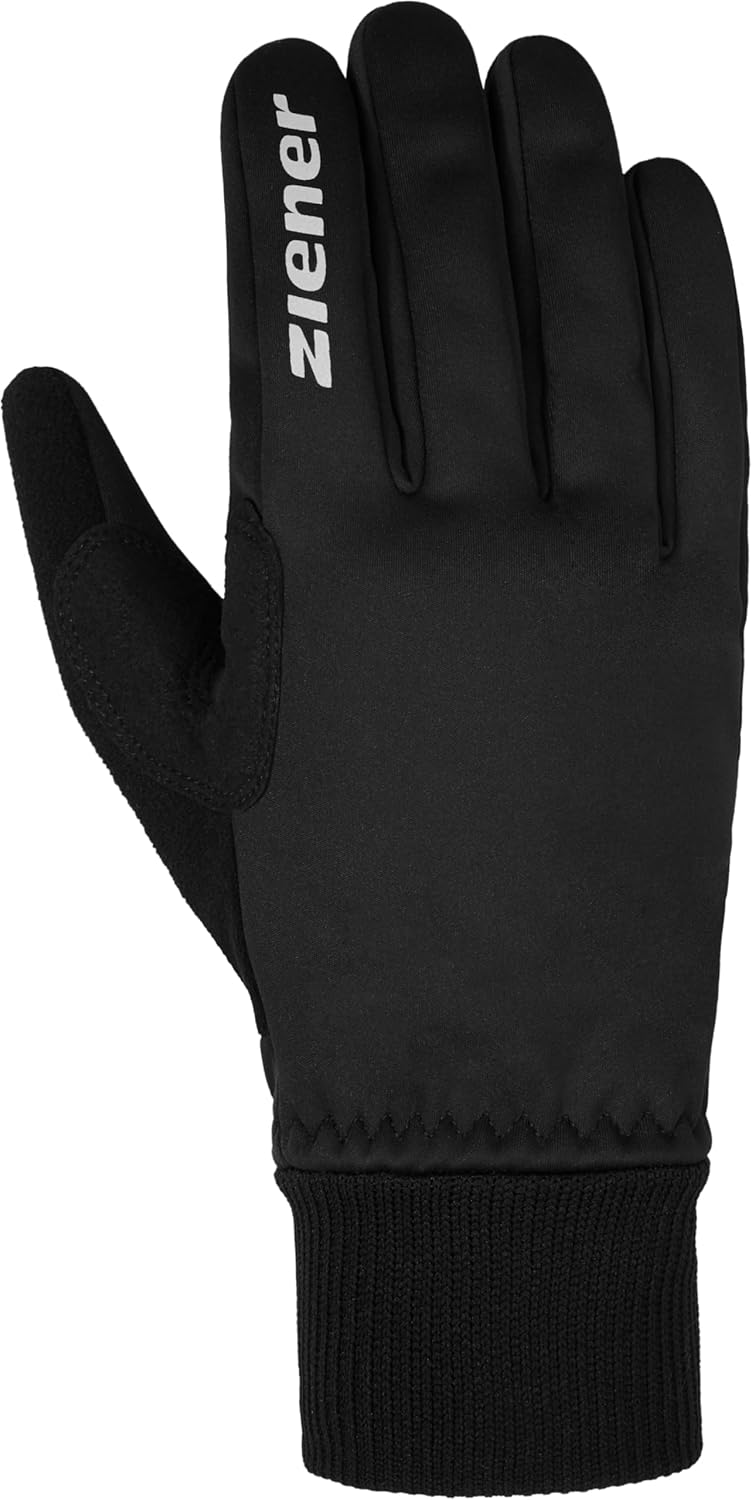 Ziener Erwachsene SMU 18-GWS 414 Bike Glove Handschuhe Schwarz 9.5, Schwarz 9.5