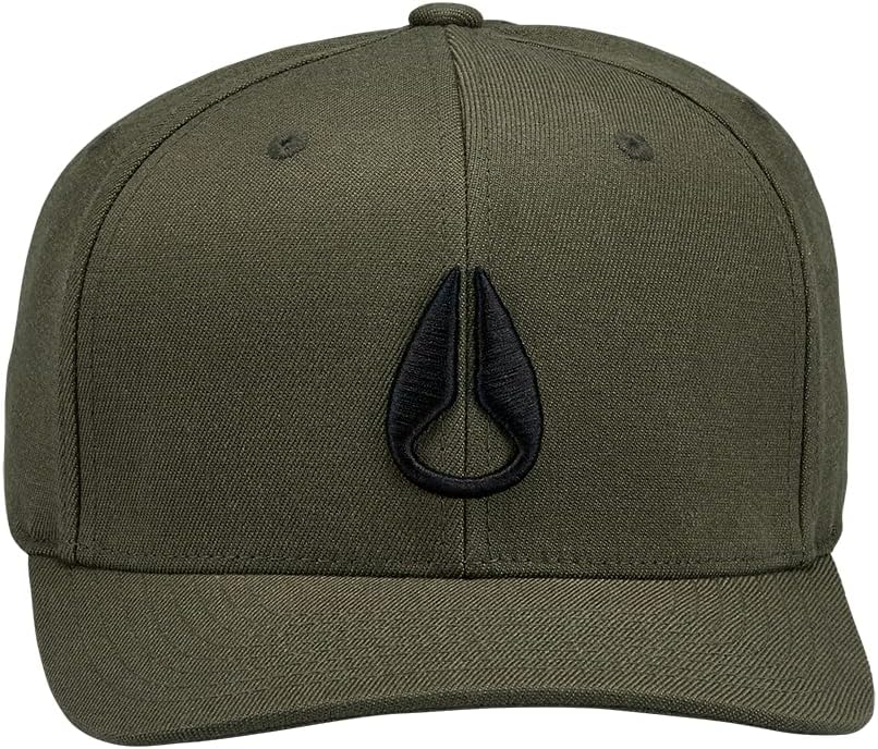 NIXON Herren Deep Down Ff Athletic Fit Hut S Dark Olive, S Dark Olive