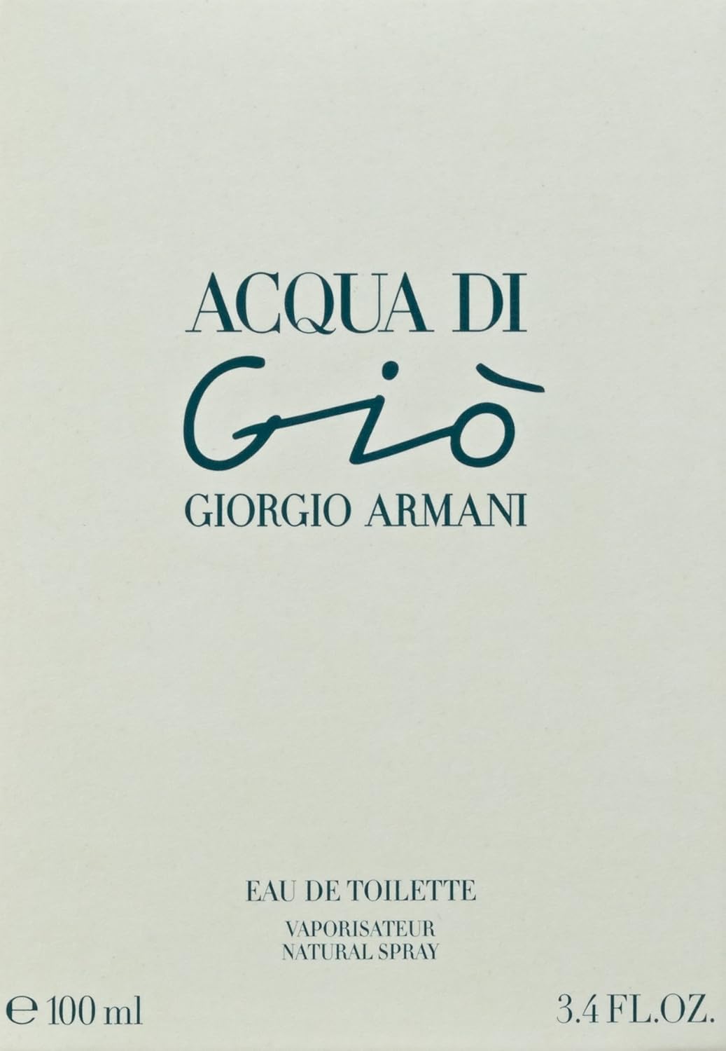 Giorgio Armani - Damen Eau de Toilette Acqua Di Giò, 100 ml Pfingstrose, Ananas, Vodka, Parmaveilche