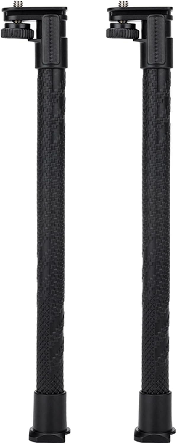 2-Pack Flexibler Verlängerungsarm, Verstellbarer Magischer Arm Griff Mikrofonständerverlängerung für