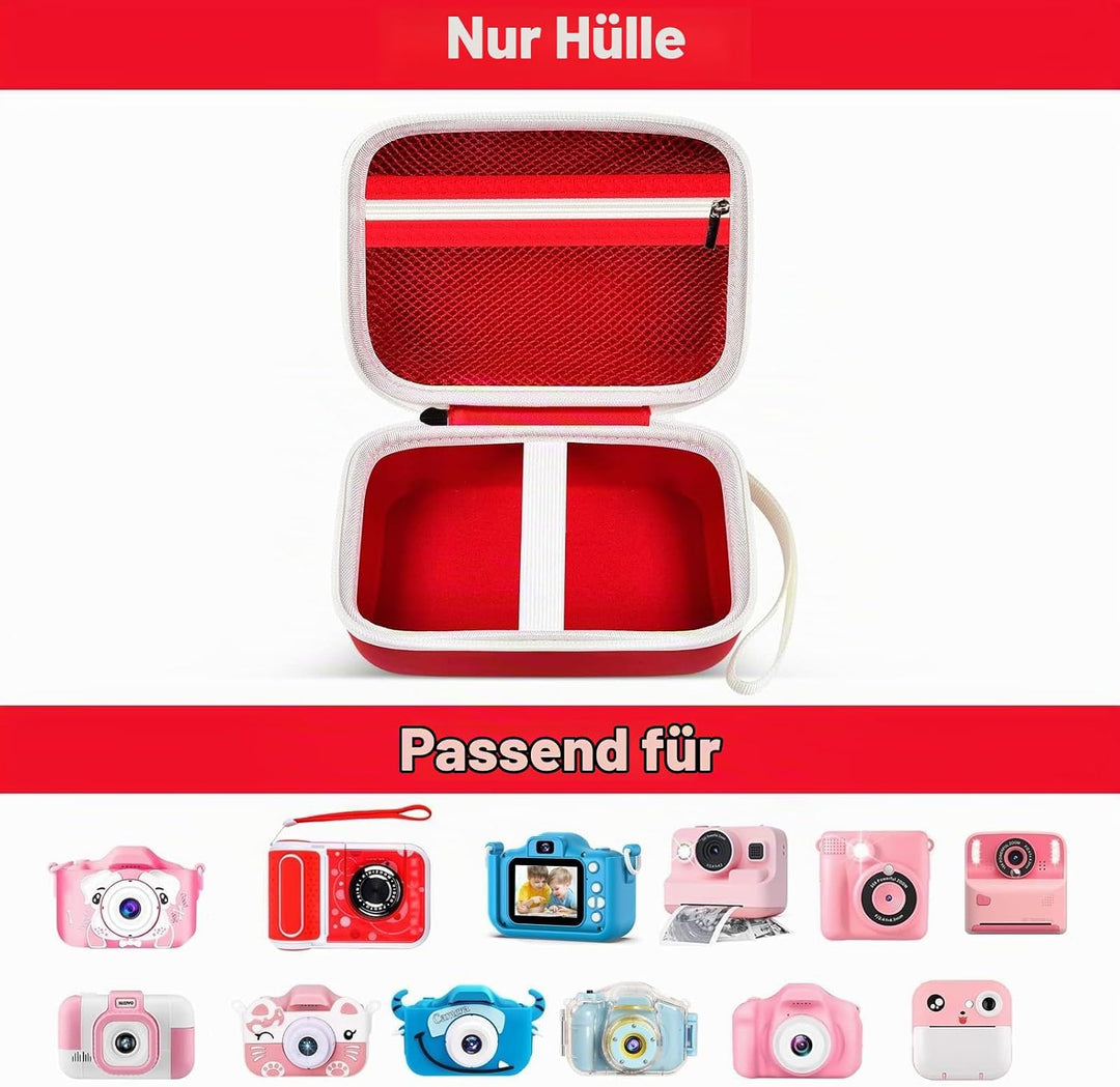 Kinderkamera Tasche für VTech KidiZoom Print Cam/für Gofunly/für GREPRO/für Uleway/für GlobalCrown D