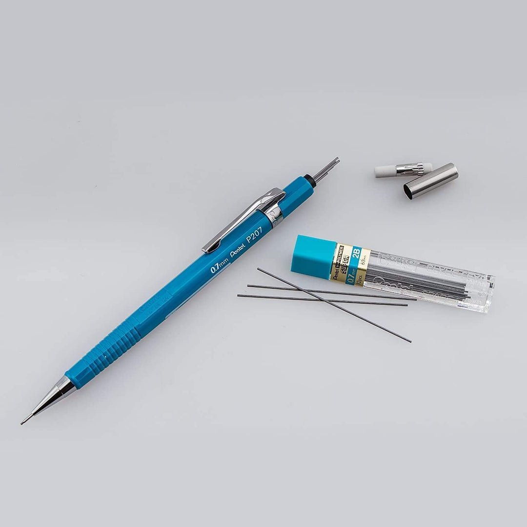 Pentel Druckbleistift P207-C HB 0,7mm bl,(12-er Pack)