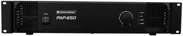 OMNITRONIC PAP-650 ELA-Verstärker | ELA-Verstärker, 650 Watt